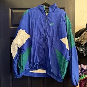 Vintage Nike Colorblock Full Zip Windbreaker Jacket , Sz XL, EUC
